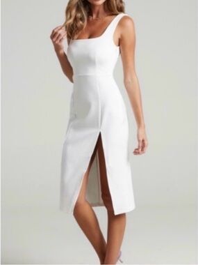 Showpo Mini Love Dress - White - Size 4 -